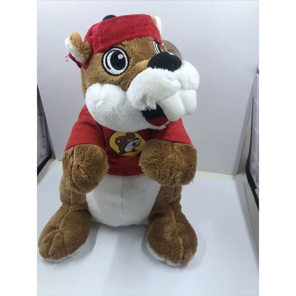 Buc-ees Beaver Mascot Plush Buccees Stuffed Animal Toy. Read